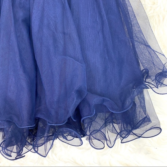 My Michelle Embellished Waist Mesh Mini Skirt 3 - Picture 5 of 8